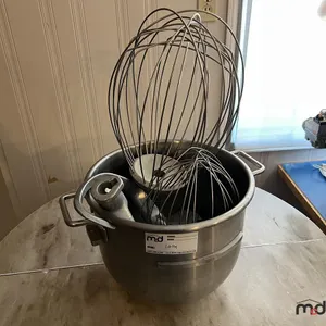 30-Quart Mixing Bowl and Mixer Attachments
 UNRESERVED
