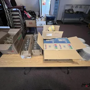 Assorted Cups, Plates and Glassware
 UNRESERVED