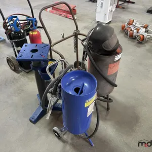 Acetylene Cart, Metal Stand & (2) Sandblasters
 UNRESERVED
