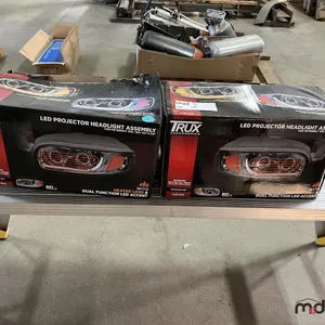 (2) Trux Accessories LED Projector Headlight Assemblies for Peterbilt Trucks
 UNRESERVED