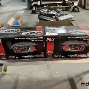 (2) Trux Accessories LED Projector Headlight Assemblies for Peterbilt Trucks
 UNRESERVED