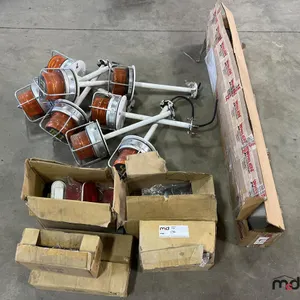 Whelen Amber Truck Lightbar, (8) Altec Amber Lights & Misc. Trailer Light Accessories
 UNRESERVED