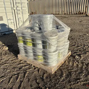 17.7L Paint Pails of Satin & Waterborne Acrylic Latex Paint
 UNRESERVED