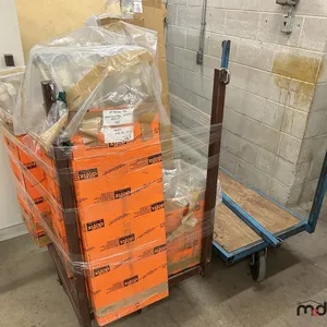 Rolling Cart w/ Contents of Rods & Broken Rolling Cart 
 UNRESERVED