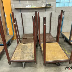 (4) Rolling Carts 
 UNRESERVED