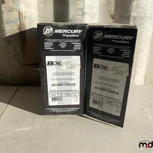 (2) Mercury BlackMax 40-8M0185638 Propellers
 UNRESERVED