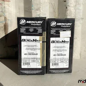 (2) Mercury BlackMax 48-19638A40 Propellers
 UNRESERVED