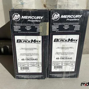 (2) Mercury BlackMax 48-19639A40 Propellers
 UNRESERVED