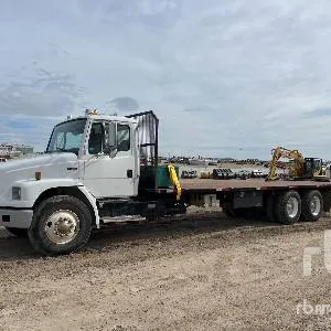 1999 Freightliner FL80 Flatbed Truck