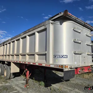 1999 Custom 32' Hydraulic End Dump Tridem Trailer
 UNRESERVED