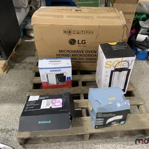 Microwave, Blood Pressure Cuff, Massager, Lantern & Floodlight
 UNRESERVED