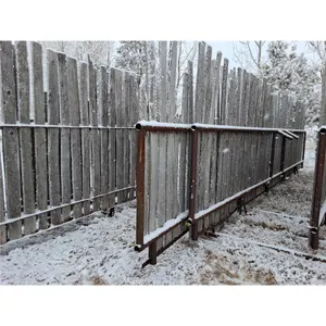2x Bid Price, 30 ft Free Standing Windbreak Panels, with removable boards/ Slats, 15 ft wide base