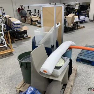 Pallet of Weighted Chair, Bins and More
 UNRESERVED