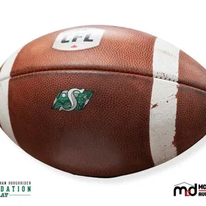 Sept 25th Vs Edmonton Elks Game Used Football
 UNRESERVED