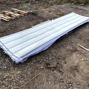 Pro-Farm Sheet Metal Siding 12' White
 UNRESERVED