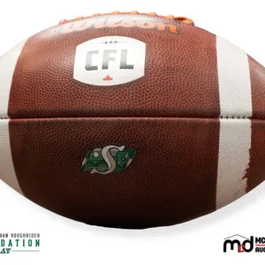 Sept 25th Vs Edmonton Elks Game Used Football
 UNRESERVED