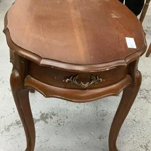WOODEN END TABLE
