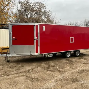 2012 Sno Pro 27 ft T/A Enclosed Trailer