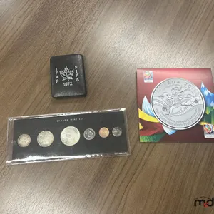 Canada 1967 Silver Year Set, 1972 Cased Silver Dollar & 2015 FIFA World Cup Silver $20
 UNRESERVED