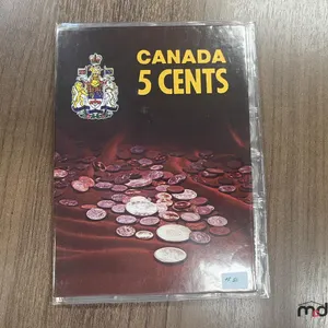 Between 1922 & 1966 Canada Collection of (48) 5 Cent Coins in Slip E-Z Folder
 UNRESERVED