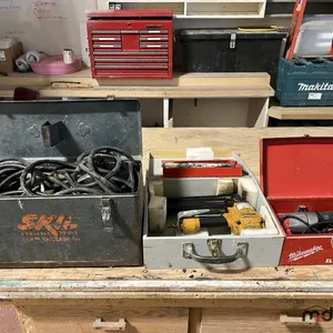 Skil Corded Saw, Milwaukee Drill & Bostitch Air Nailer
 UNRESERVED