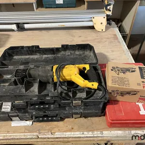 (2) DeWalt Reciprocating Saws, Makita Trimmer & HILTI Fastening Tool
 UNRESERVED