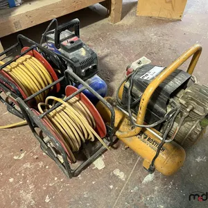 (2) Air Compressors & (2) Air Hose Reels
 UNRESERVED