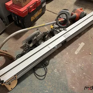 Husqvarna Trimmer, DeWalt Stand, Palm Sander, Work Light & Skill Saw
 UNRESERVED