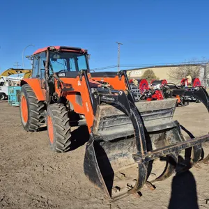 Kubota M100X Tractor w/ Grapple Bucket
 UNRESERVED