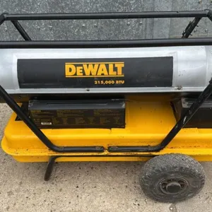 DeWalt 215,000 BTU dsl heater