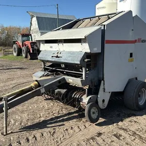 New Idea 486 rnd Baler, s/n 13397