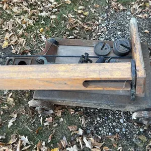 Gurneys & Ware Antique Platform/beam scale