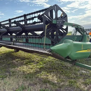John Deere 936D Draper header s/nH00936D701722 (Damaged)