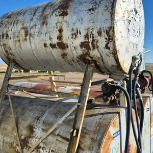 300gal fuel tank on metal stand