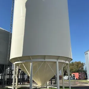 Bin #6 5000 bu Meridian hopper bottom grain bin, s/n 62201601-53983 (Damaged, see pictures)