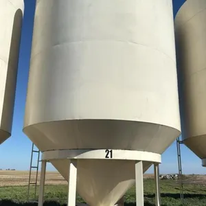 Bin #21 Approx 40-ton Friesen hopper bottom bins on legs