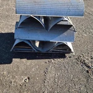 Aeration sections 14 perforated, 3 solid