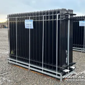 (20) PCE GALVANIZED STEEL FENCE
