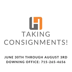 August 2026 Downing Consignment Auction - Downing, WI