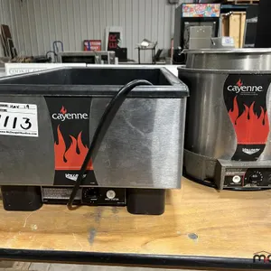 Cayenne Hs-7 & 1001 Food Warmer
 UNRESERVED