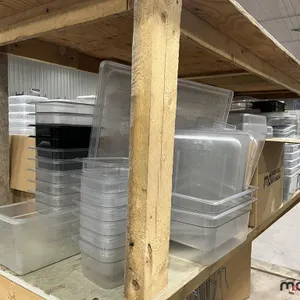 Assorted Food Containers and Lids
 UNRESERVED