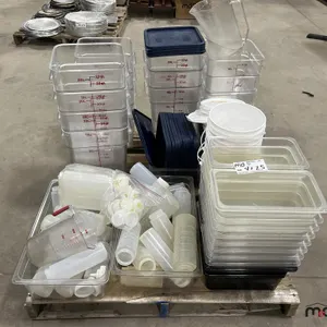 Assorted Food Containers and Squeeze Bottles
 UNRESERVED