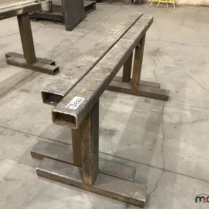 (2) Steel 6'4''L x 5''W x 33''H Stands
 UNRESERVED
