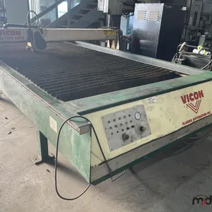 1997 Vicon 6'x10' Dual Twin Drive Plasma Table w/ Hypertherm 100 Max Cutting System
 UNRESERVED