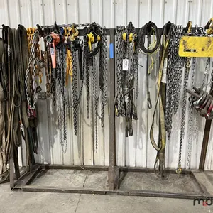Custom Rack Filled w/ Chains, Shackles, Slings & More 
 UNRESERVED