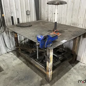 HD Metal Table w/ Gray Tools Vice & More
 UNRESERVED