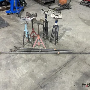 (4) Roller Pipe Stands & (3) Pipe Clamps
 UNRESERVED