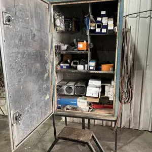Welding Rods & Equipment w/ Metal Cabinet 
 UNRESERVED