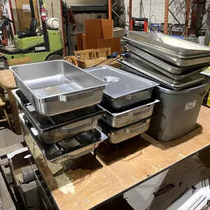 Assorted Stainless Steel Serving Trays, Toasters & Bowls
 UNRESERVED