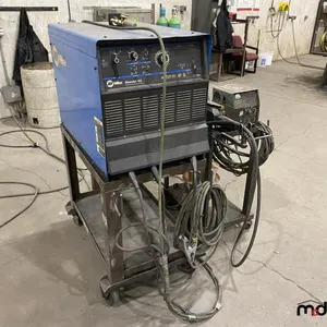 Miller Dimension 452 Welder w/ Miller Atramatic 60 Series Wire Feeder on Rolling Cart
 UNRESERVED